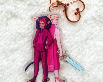 Catradora Princess Prom keychain