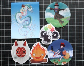 Adesivi dello Studio Ghibli