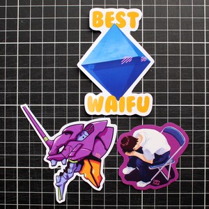 Evangelion stickers
