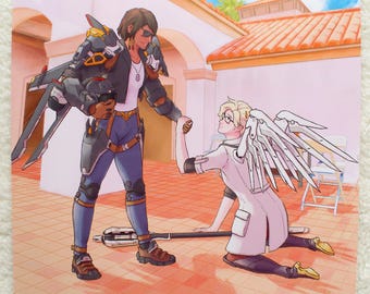 Overwatch Pharmercy print