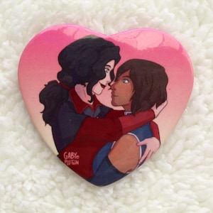 Korrasami Heart button