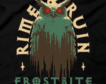 Icewind Dale DnD Shirt | Rime and Ruin Tee for DMs | Unique Dungeons & Dragons Gift | Cool DnD Band Apparel