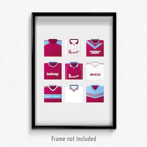 West Ham Classic shirts print