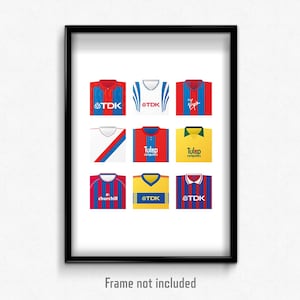 Crystal Palace Classic shirts print