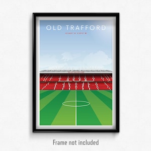 Old Trafford Stadium Print