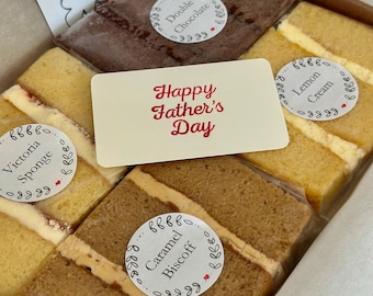 Father's Day Cake Box Letterbox Gift for Dad Cake Delivery UK