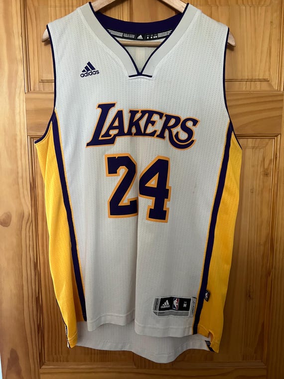 Kobe Bryant Away Los Angeles Lakers Adidas Number 24 Jersey - Etsy