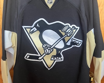 Camiseta de local vintage de los Pittsburgh Penguins de Reebok