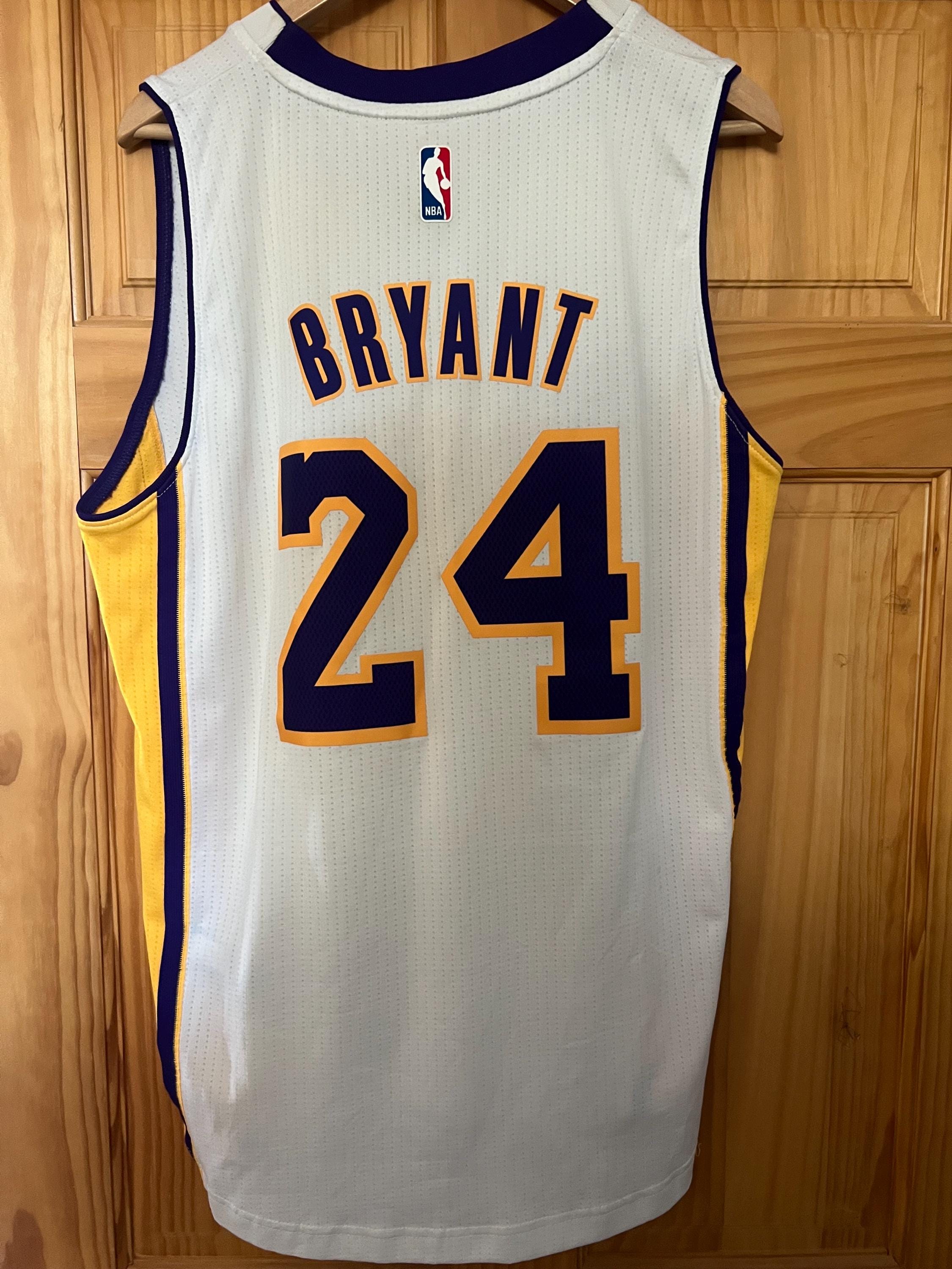 kobe bryant 24 white jersey