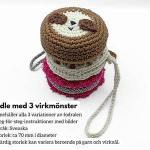 Virkmönsterpaket förvaringspåsar