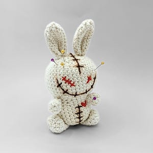 amigurumi kanin, skapa en spöklik virkad kanin
