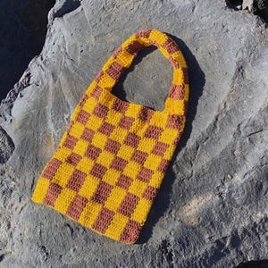 diy rutig väska