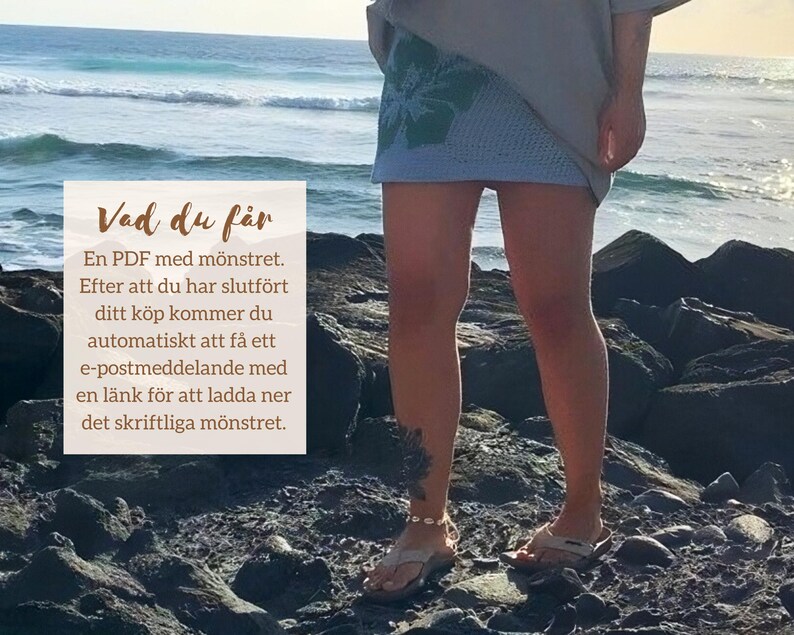 Skapa din egen trendiga virkade kjol!
Det här är ett digitalt virkmönster (PDF) för en kjol inspirerad av tropiska hibiskusblommor. Perfekt för sommarens festivaler, stranddagar och avslappnade outfits!