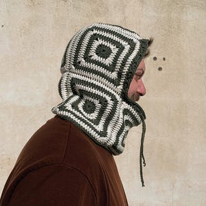 Mormorsrute-balaklava virkmönster