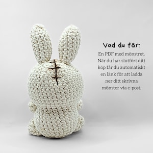 Spöklik amigurumi, virka en docka som sticker ut