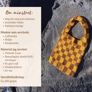 rutig tote bag
bärkasse mönster
virka tote bag
virkat mönster
handväska virkmönster
virkade accessoarer
DIY tote bag
hantverk
virka hemma
recycle virkmönster
garnprojekt
virka väskor
handgjord tote bag