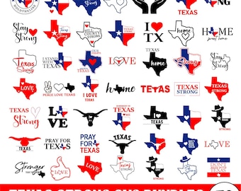 Texas starkes Logo Png-Bundle, beten Sie für Texas svg, Texas Flood svg, Unterstützung Texas svg, Texas Png, Sublimation, Flood 2025 svg, digitaler Download
