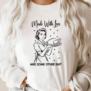 Retro Sassy PNG Bundle, Trendy Retro Housewife PNG, Retro Clip Art Bundle, Sublimation Design for t-shirts Tote bag, Sarcastic Retro Women image 3