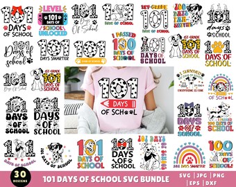 101 días de escuela Svg, 101 días de escuela para niños Svg, espalda para niños en edad escolar Svg, diseños de camisetas de 101 días de escuela Svg, descargas digitales.