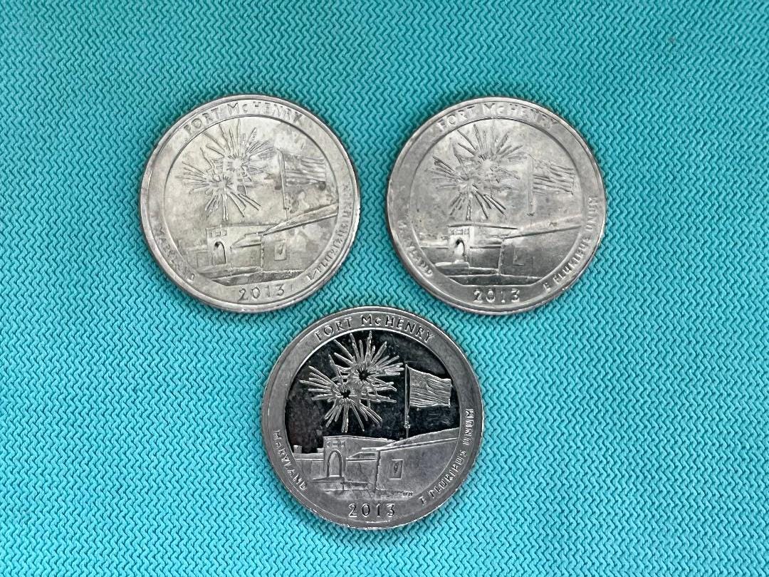 thumbnail image 2 of Whitman 3-Coin Folder Set: P&D Mint State Quarters No.1-3 (1999-2009) - New 2 of 3
