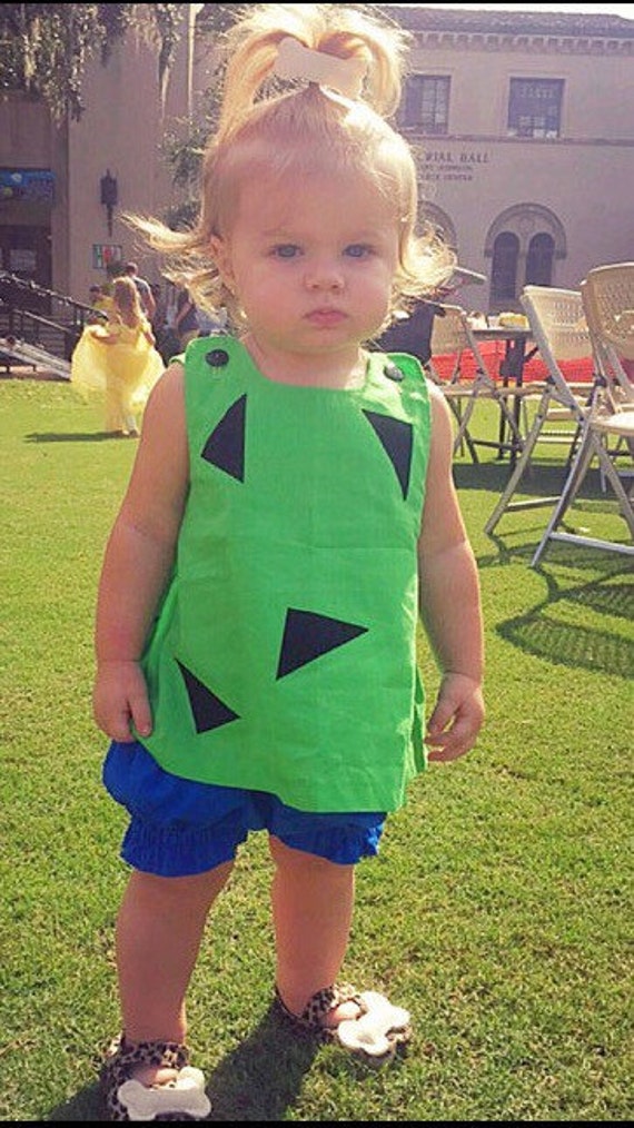 baby girl pebbles costume
