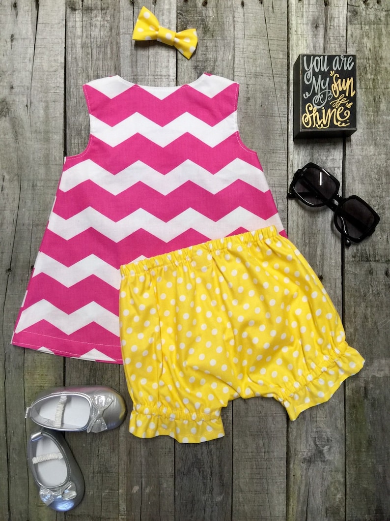 You Are My Sunshine Floral Baby Dress main image 1