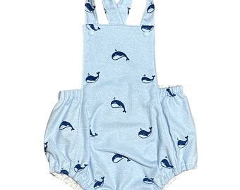 Whale Sunsuit - Under the Sea First Birthday