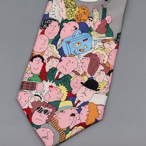 Ian Heath Lost Property Cartoon Tie – 100% Silk