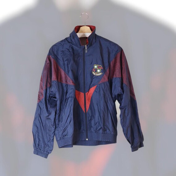 【Taka着用】SERGIO TACCHINI TRACK JACKET【90】 Vintage Sergio Tacchini Track Jacket Blue Red 90s Tennis Style - Etsy