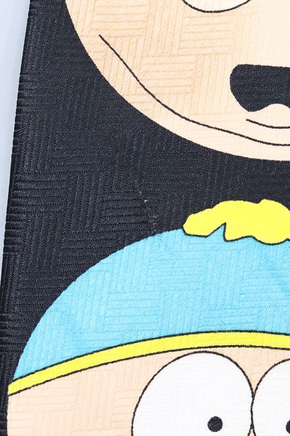 Vintage 1998 South Park Tie: Eric Cartman Novelty Necktie View 6