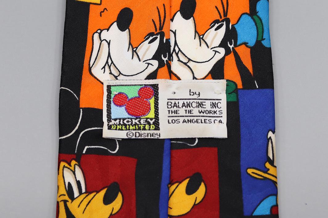 ヴィンテージ ミッキー アンリミテッド ディズニー ネクタイ