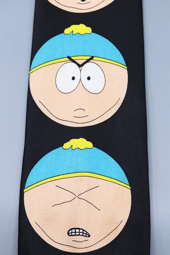 Vintage 1998 South Park Tie: Eric Cartman Novelty Necktie