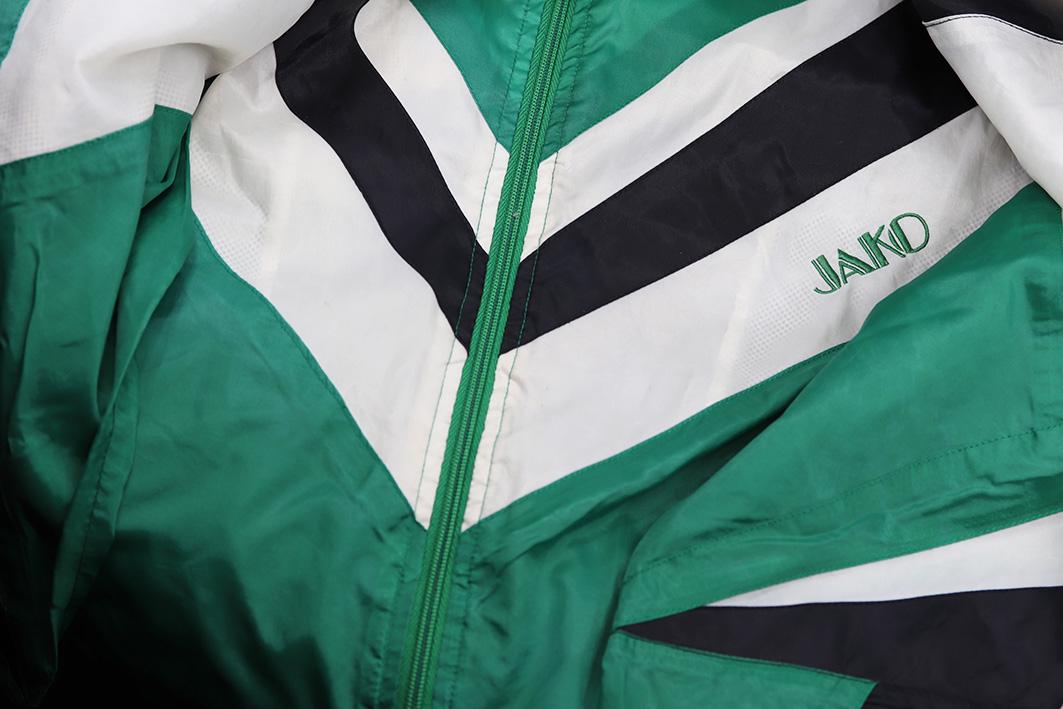 Vintage JAKO Sport Windbreaker Jacket Green Black 90s Track Top - Etsy