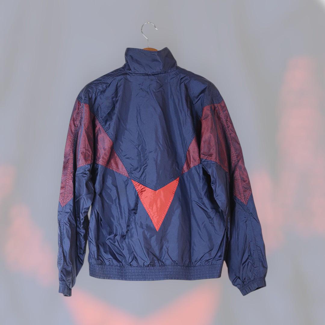 Vintage Sergio Tacchini Track Jacket Blue Red 90s Tennis Style - Etsy