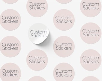 Custom Labels Baker Labels Logo Stickers Custom Stickers - Etsy