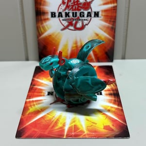 Bakugan Ventus Pyro Dragonoid Kampf beschädigt