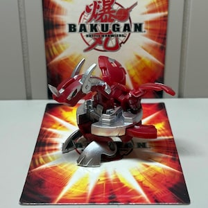 Bakugan Mechantium Surge Pyrus Neo Dragonoid!  gemalt