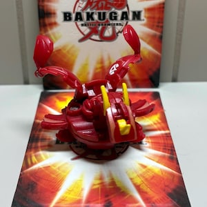 Bakugan Pyrus Ultra Dragonoid Typhoon Selten!!!!