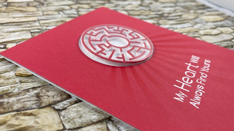 Handmade Maze Card
