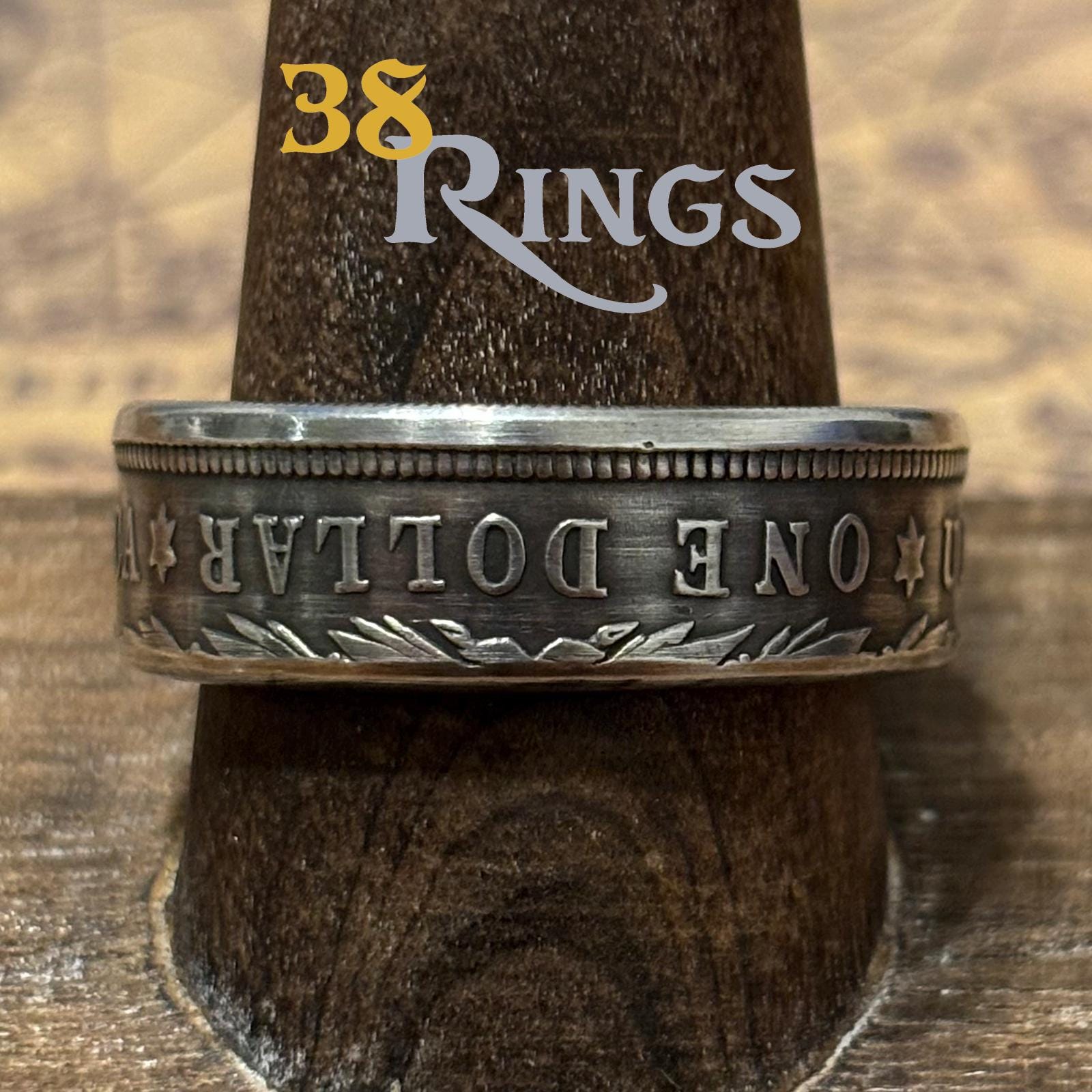 RAOING Morgan Dollar Spiral Ring 19号 A pair of Morgan dollar rings I made for a fellow Redditor