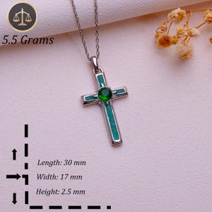 Handmade Natural Stone Cross Necklace with Birthstone, crafted from 925 sterling silver. Sideways cross symbolizes faith and protection, with natural stone resin for healing and personal energy. Available in 14K gold, silver, rose gold, or black plating. Adjustable cable chain (14–22 inch) with lobster clasp. Hypoallergenic and nickel-free. Perfect for baptisms, birthdays, or meaningful spiritual gifts. Gift-ready packaging included.
