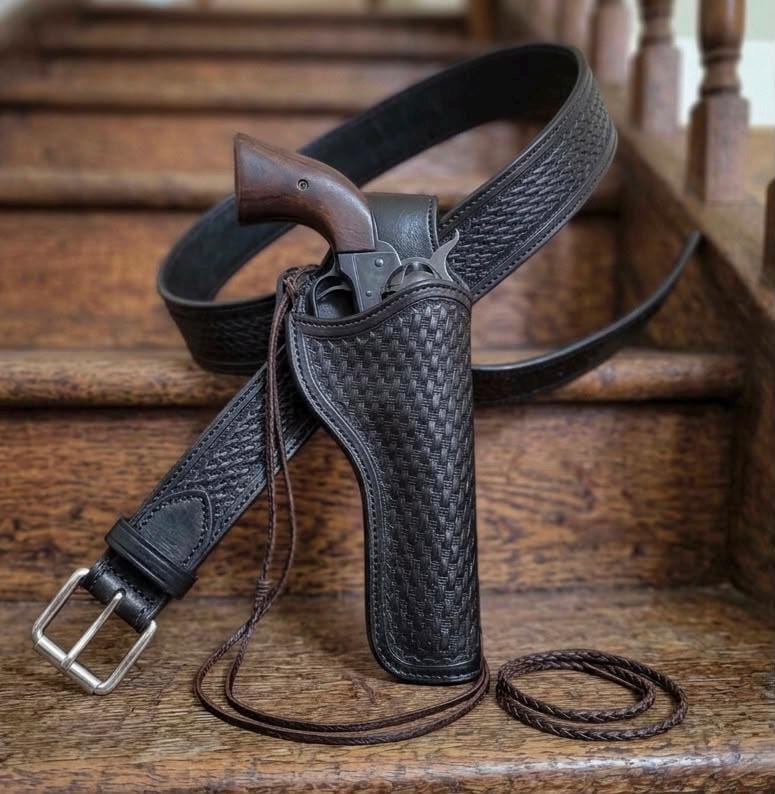 時計 SHIELD QDLB Quick draw leather belt Quick Draw Gunbelt - Etsy