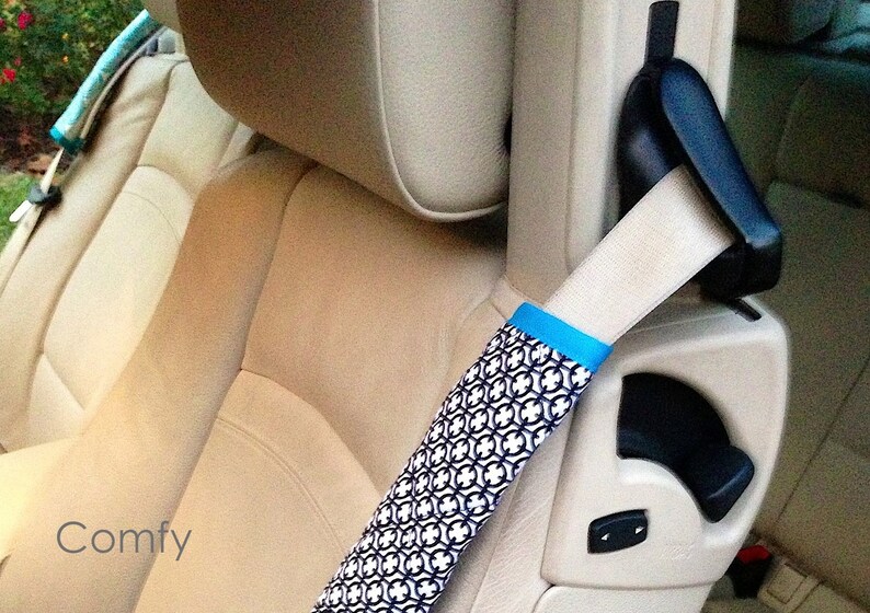 Gift Car Strap Cover Seat Belt Cover Paisley Comfy Etsy