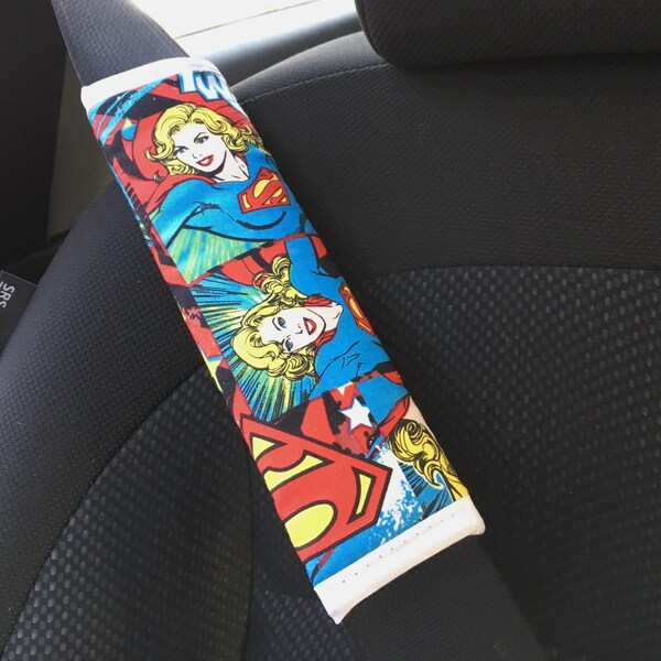 Supergirl Seat Belt Cover