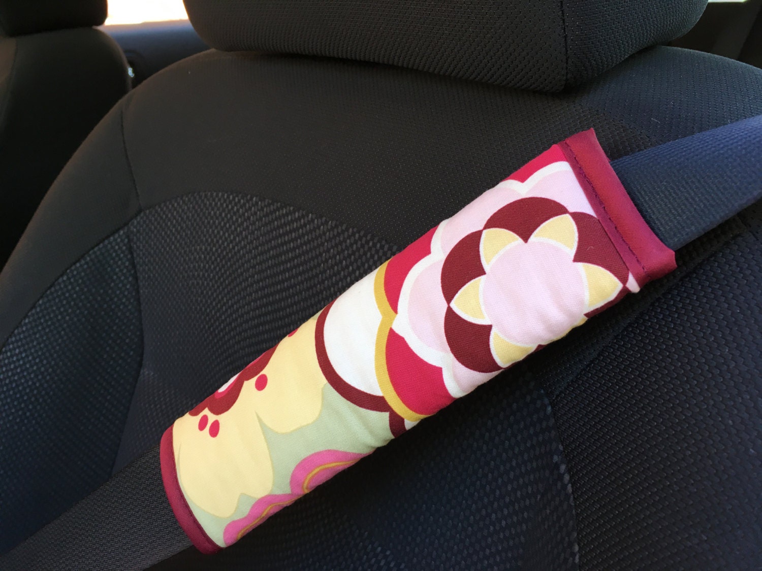 Seat Belt Strap Cover Comfy Style Designer Gift Etsy