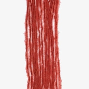 Novelty yarn Fancy yarn Single-ply yarn Needle felting supplies Cashmere yarn WORED91 image 3