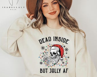 Christmas Skeleton Shirt, Skeleton Christmas Sweatshirt, Skeleton Santa Shirt, Skeleton Christmas Hoodie, Retro Vintage Christmas Shirt