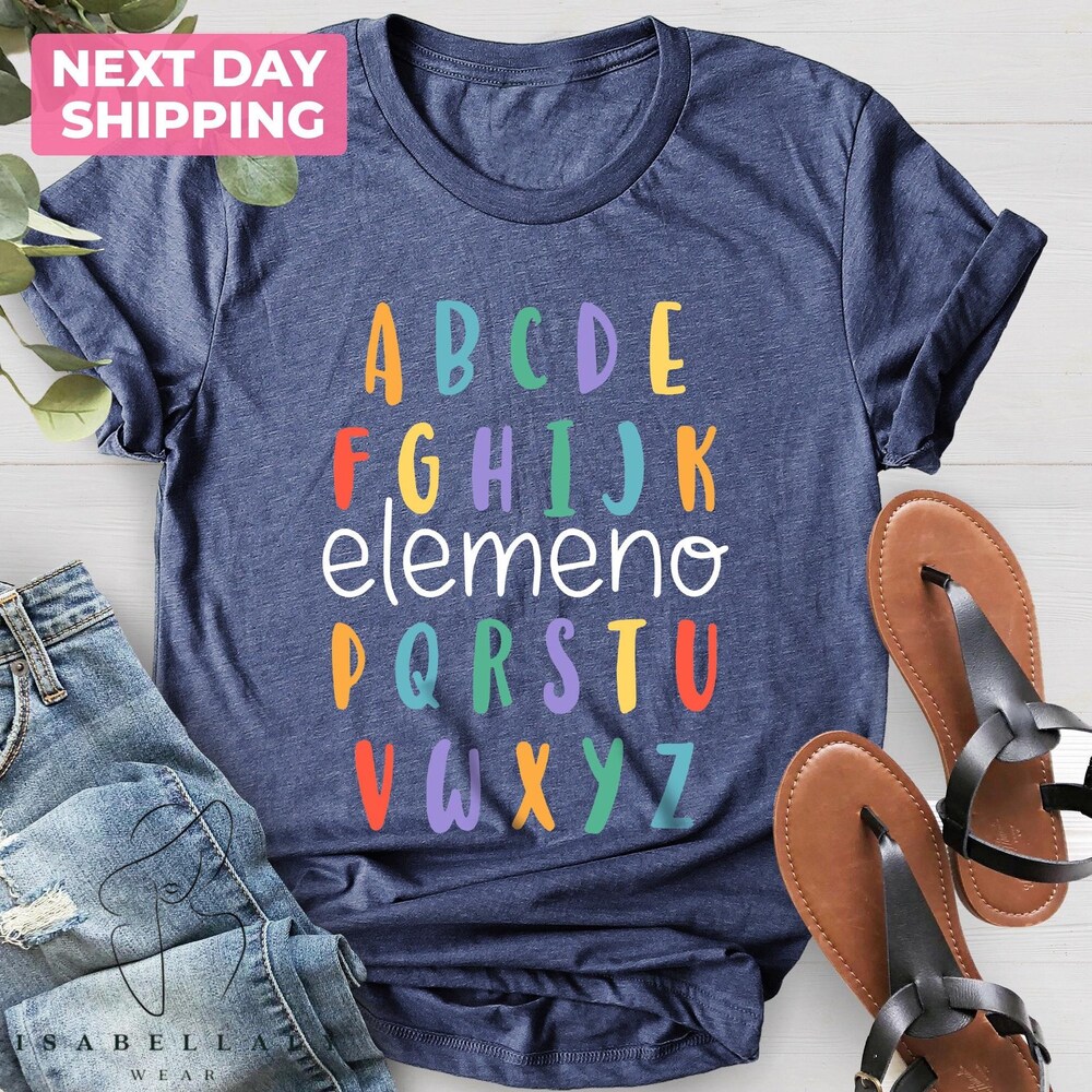 Teacher Shirt, Preschool Teacher Shirt, Kindergarten Teacher Shirt, Alphabet Shirt, Elemeno Shirt, Kids Shirt, Abc Shirt, Abc Elemeno Shirt