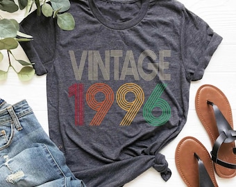 Vintage 1996 30th Birthday T-Shirt, Retro Style