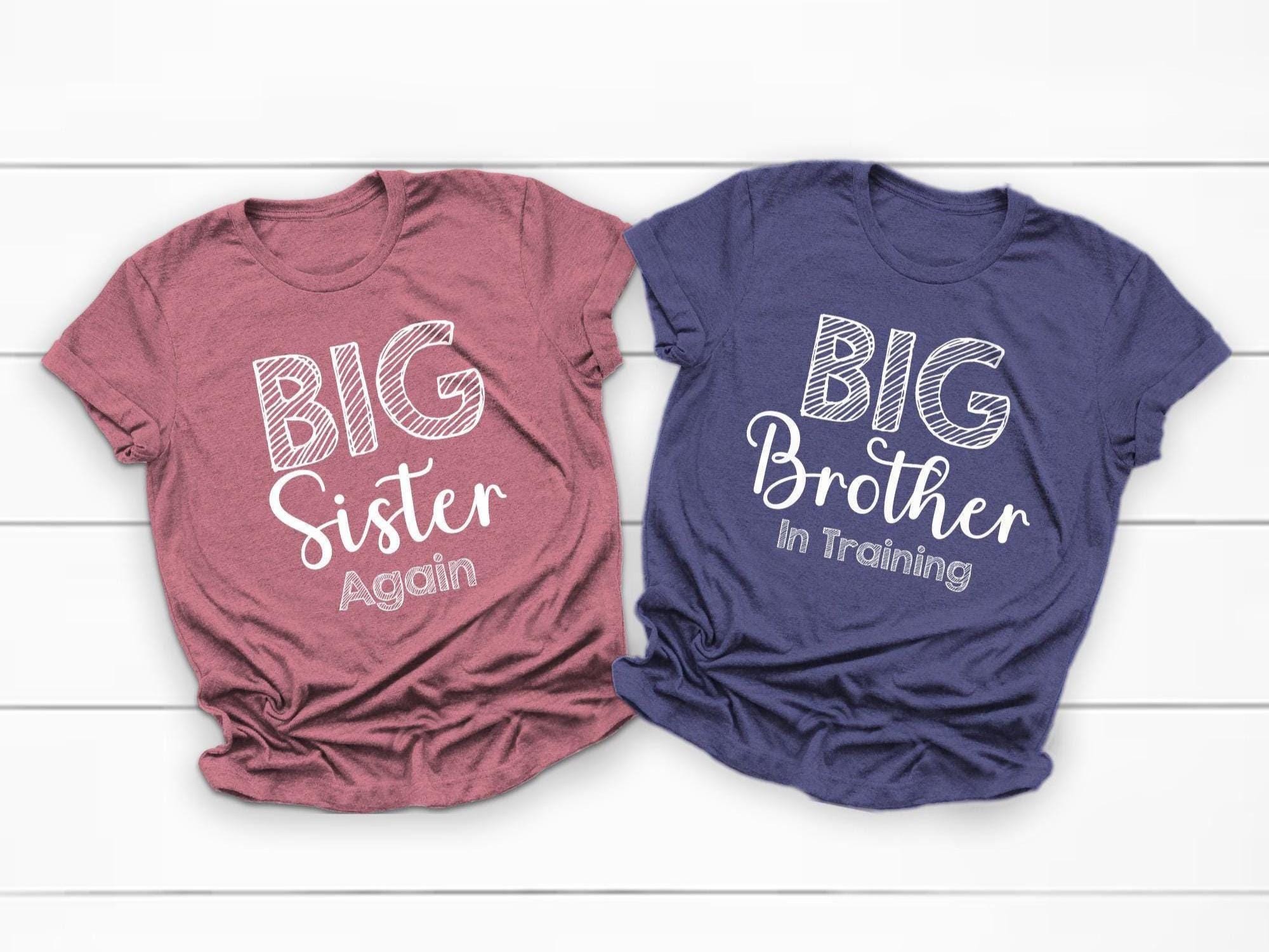 Big Brother Again, Big Sister Finally, Big Sibling Outfits, Matching, Little Brother, Sibling Hospital Outfits, Matching Gifts for Kids